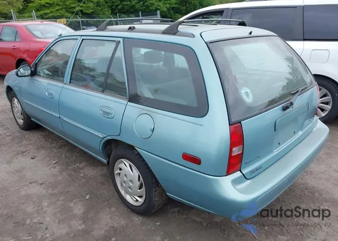 1999 Mercury Tracer Ls from USA, damaged, VIN 3MEFM15P6XR600010